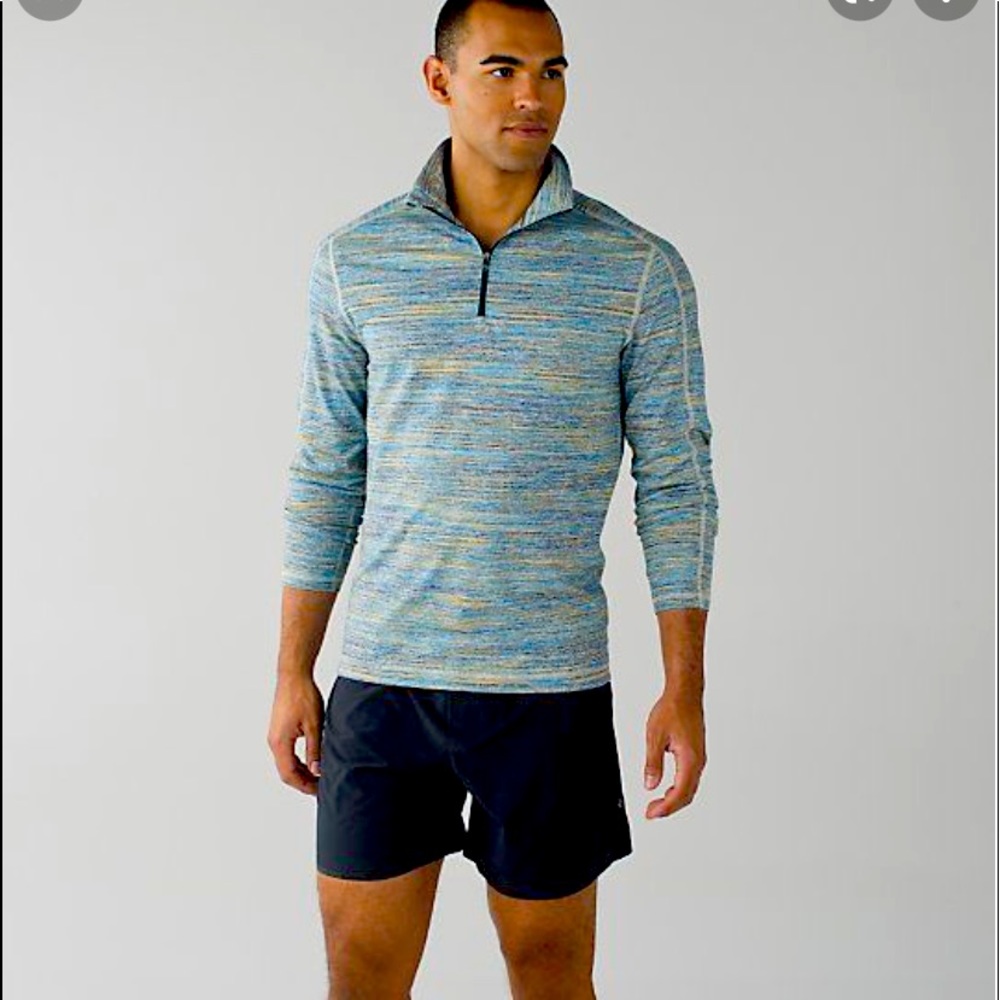 Lulu lean on barley worn 1/2 zip